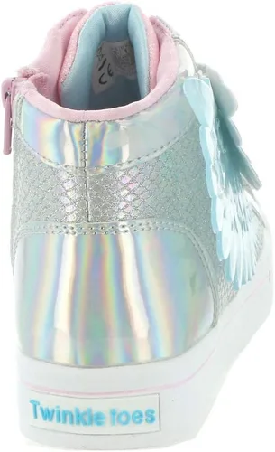 Vista 7 de Skechers Tenis Twinkle Toes TWI-Lites 2.0 con alas de unicornio para niñas