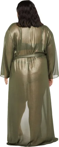 Vista 3 de Savage X womens Going Platinum Long Robe