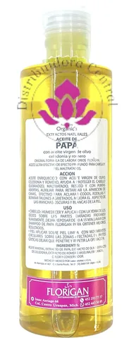 Vista 4 de Florigan Aceite multiusos para el cabello y el cuerpo Aceite de Papa 8.5 fl oz