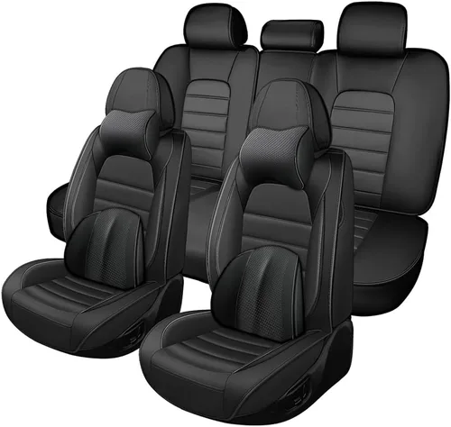 Vista 16 de Funda de cuero de 2 asientos para Mazda CX-3 CX-30 CX-5 CX-50 MX-30, antideslizante, impermeable, resistente al desgaste, funda universal
