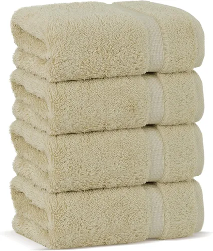 Vista 7 de Chakir Turkish Linens Toallas turcas de alta calidad 100% algodón para baño, toallas de baño grandes de 30 x 60 pulgadas (4 piezas, aguamarina)
