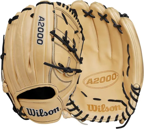 Vista 12 de Wilson A2000 Guantes de béisbol para lanzador - 11.75" y 12" Negro/Bronceado Saddle