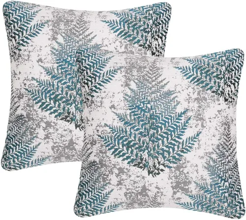 Vista 11 de Yeiotsy Paquete de 2 fundas de almohada decorativas de estilo nórdico para sofá, cama, silla de tarjetas, fundas de cojín geométricas, fundas