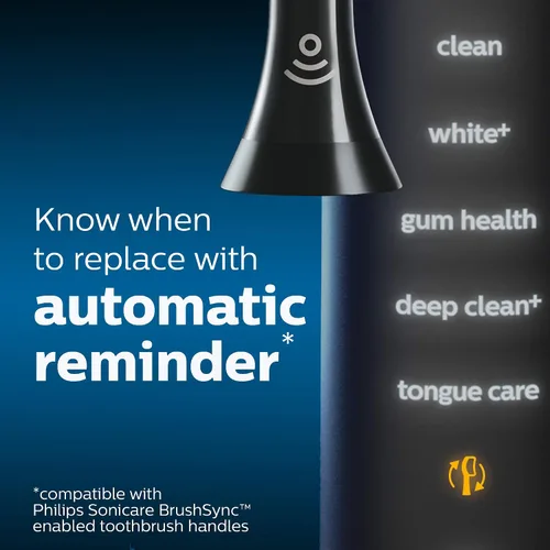 Vista 9 de Philips Sonicare - Cepillo de dientes eléctrico recargable ProtectiveClean Whitening con sensor de presión y ajustes de intensidad