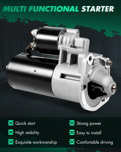 Vista 2 de SCITOO Motor de arranque para SBO0047 Motor de arranque para 1997 850 1998 C70 1998 S70 1998 V70