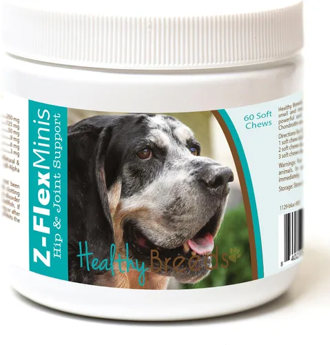 Vista 94 de Healthy Breeds Affenpinscher Z-Flex Minis - Masticables suaves para cadera y articulaciones, 60