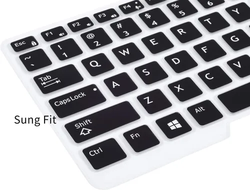 Vista 3 de CaseBuy Funda de teclado para Dell Latitude 5480 5490 5491 7490 7480 14 pulgadas portátil, Dell 3340 E3340 E5490 E5491 E5450 E5470 E5470 E7470 E7480