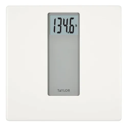 Vista 7 de Taylor Precision Products - Báscula digital para peso corporal, capacidad altamente precisa de 400 libras, escala de encendido y apagado automático