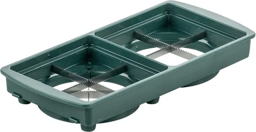 Vista 6 de Genius Nicer Dicer Plus 18 piezas, verde esmeralda, 10.2 x 3.5 x 5.1 in