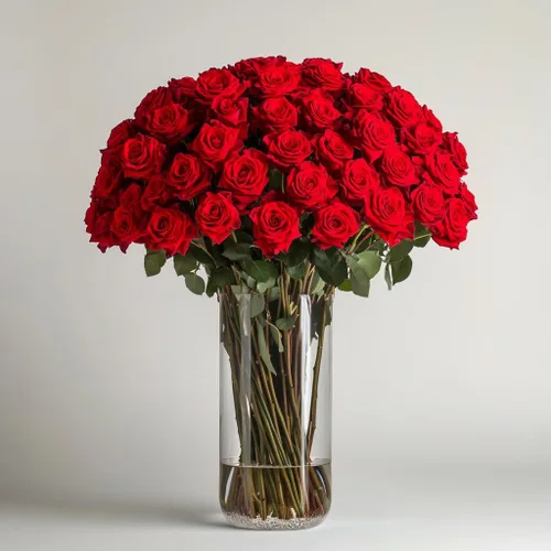 Vista 11 de GlobalRose Ramo de 50 Rosas Frescas Cortadas Surtidas - Rosas de Origen Responsable Flores Frescas - Ramo de Flores Frescas para Bodas