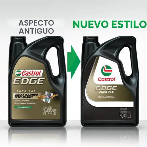 Vista 5 de Castrol Edge Euro 0W-40 A3/B4 Advanced - Aceite de motor sintético completo, 5 cuartos de galón