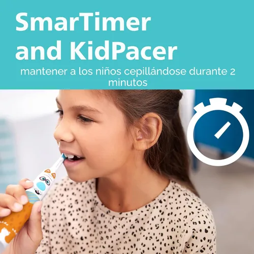 Vista 5 de Philips Sonicare for Kids Diseña una Edición Mascota, Eléctrico con Cable, HX3601