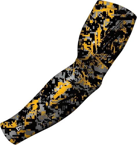 Vista 49 de B-Driven Sports Pro Fit - Manga de compresión para hombres, mujeres y jóvenes, baloncesto, béisbol, fútbol, diseños digitales individuales