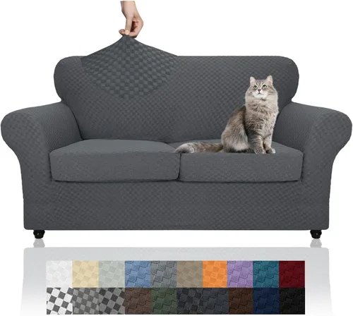 Vista 135 de YEMYHOM - Fundas elásticas para cojín individual, protector de sofá, silla, asiento, funda deslizante, funda suave de sofá, reemplazo, grande, a