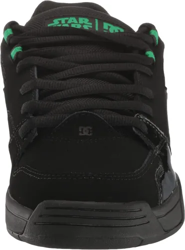 Vista 2 de DC X Star Wars Sneaker Collection - Tenis de skate para hombre, negroverde (versátil), 8, NegroVerde (Versátil)