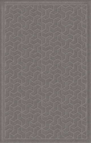 Vista 6 de American Floor Mats Windmill Designer Bluestone - Tapete de entrada de 2 x 3 pies con respaldo de agarre Piedra azul