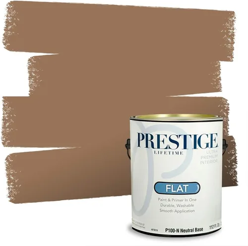 Vista 215 de PRESTIGE Pintura exterior e imprimación en uno, bronceado Aberdeen, plano, 1 galón