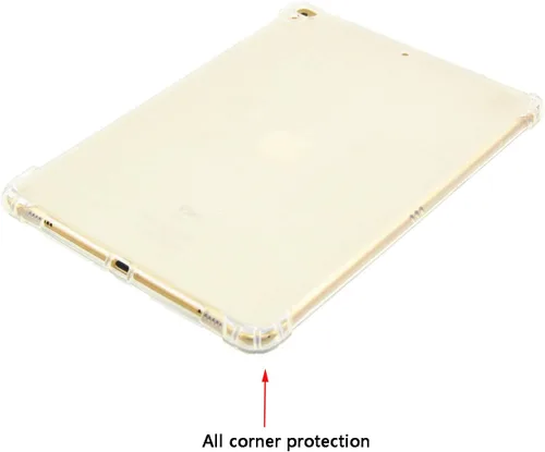 Vista 5 de Funda trasera translúcida y esmerilada para Apple iPad mini 5/Mini 4/Mini 3/Mini 2/Mini 1 Funda de 7,9" TPU suave a prueba de golpes, delgada
