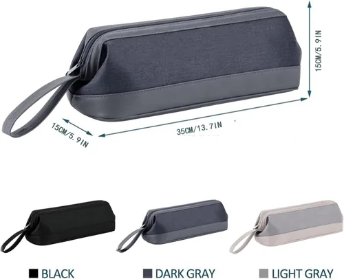 Vista 6 de Funda de viaje estilo Shark Flex 2026 para Dyson Airwrap secador de pelo, cepillo Revlon, herramientas para el cabello, bolsa de viaje, funda