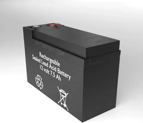 Vista 3 de BatteryGuy 12v 7.5Ah recargable sellado plomo ácido batería de alta tasa Set de seis