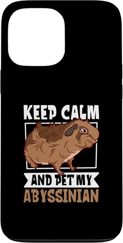 Vista 23 de iPhone 16 Pet my Abyssinian Guinea Pig Case