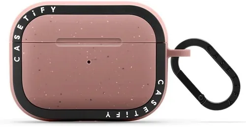Vista 3 de CASETiFY Bounce Airpods Pro (1ª/2ª generación) - Funda con anillo, color carbón mate