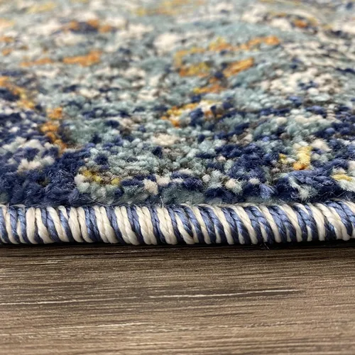 Vista 5 de Luxe Weavers 4620 Marine 2x3 - Alfombra floral envejecida
