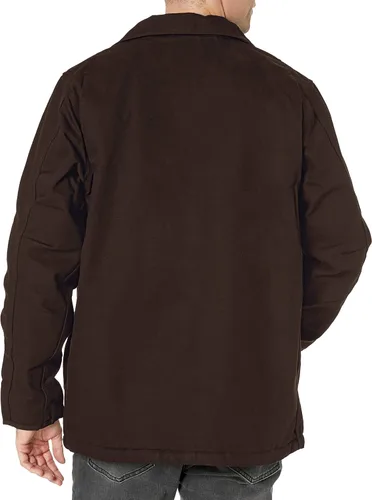 Vista 2 de Carhartt Men's Loose Fit Washed Duck Sherpa-Lined Coat
