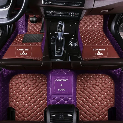 Vista 10 de Tapetes personalizados para suelo de automóvil para 95% de los sedán, SUV, deportivos, cobertura completa, para todo tipo de clima, hombres y 1