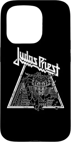Vista 18 de iPhone 15 Judas Priest - Funda Wireframe Defenders