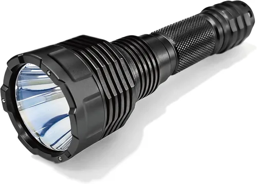 Vista 6 de Linterna táctica recargable de 2000 lúmenes con interruptor de cola, LED SST40, haz de punto e inundación, 2500 mAh, cabeza de loto con cuentas
