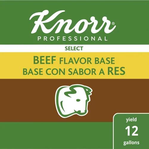 Vista 2 de Knorr Tubos profesionales seleccionados con base sabor a carne, 31.99 onzas