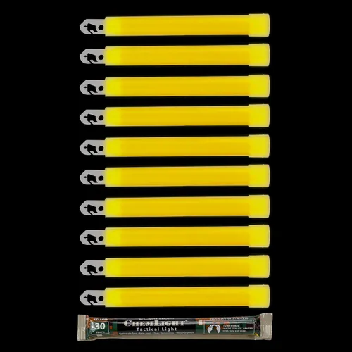 Vista 8 de Cyalume ChemLight, barras de luz química de grado militar, alta intensidad, 10, 10