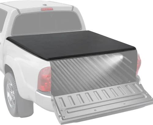 Vista 11 de Funda de cama de camioneta rígida de tres pliegues, de 8 pies, para reemplazo de 1994-2018 Ram 1500 2500 3500 y 2019-2023 Ram 1500 Classic sin
