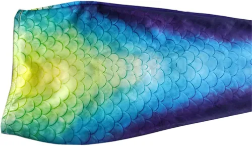Vista 3 de Fabulosas colas de sirena para adultos, mujeres y hombres, cola de sirena, sin voltear, disfraces de playa, vestido de sirena