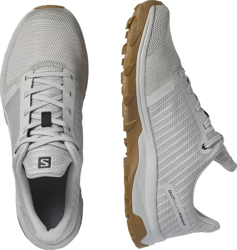 Vista 2 de Salomon Zapatos de senderismo Outbound Prism para hombre, Verde