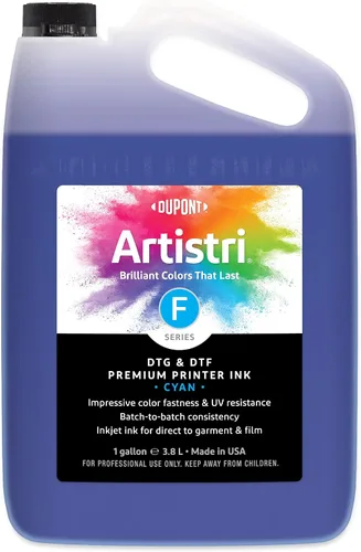 Vista 6 de Artistri® Serie F DTG y DTF Tinta - Negro - 8 oz