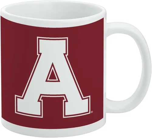 Vista 12 de Taza de cerámica con el logotipo principal de la Universidad Rider, taza de regalo novedosa para café, té y bebidas calientes, 11oz, blanca