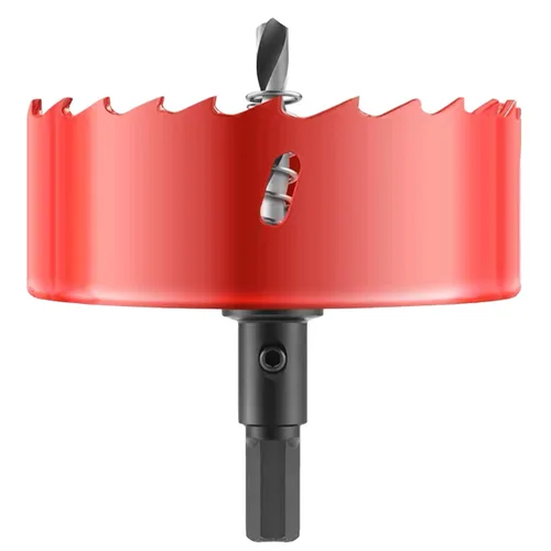 Vista 15 de Taladro de sierra de agujero de 1"/25 mm HSS bimetálica para madera, plástico y aluminio, herramienta de taladro eléctrico para perforar tablas