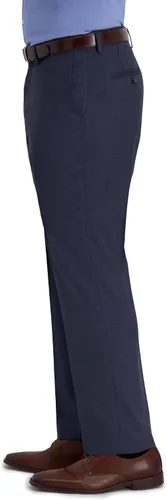 Vista 3 de Men's Classic Fit Flat Front Dress Pant-Regular and Big & Tall Sizes