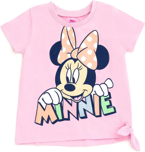 Vista 2 de Disney Minnie Mouse - Conjunto de camiseta y pantalones cortos para niñas pequeñas