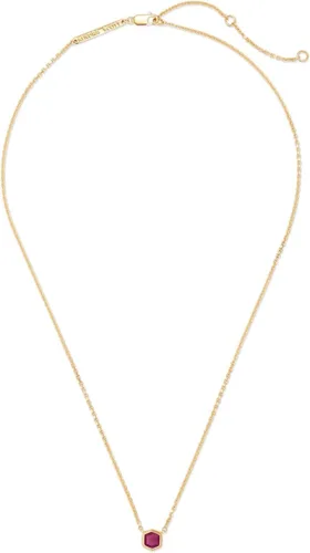 Vista 2 de Kendra Scott Collar con colgante Davie en plata de ley, joyería fina para mujer