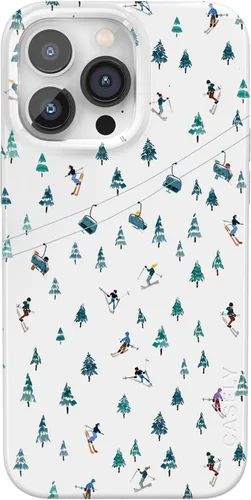 Vista 47 de Casely Funda para iPhone 14 Pro Max Todas las sonrisas Adhesivo de cara sonriente Compatible con MagSafe Diseño ultra delgado clásico
