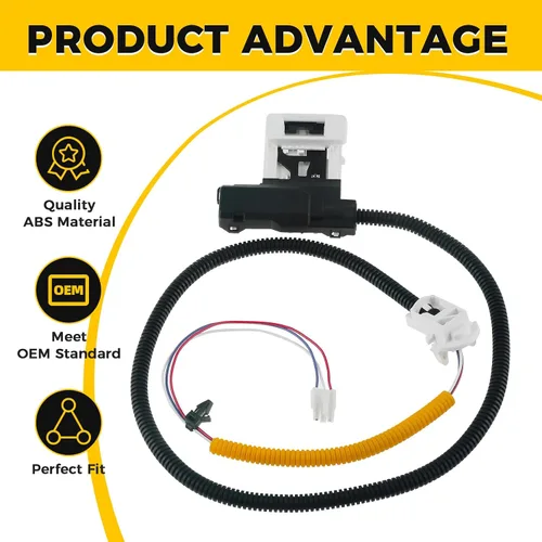 Vista 7 de W11307244 W10682535 Reemplazo del interruptor de bloqueo de la tapa de la lavadora (3 cables) Compatible con Whirlpool, Maytag, Ken-more, Amana