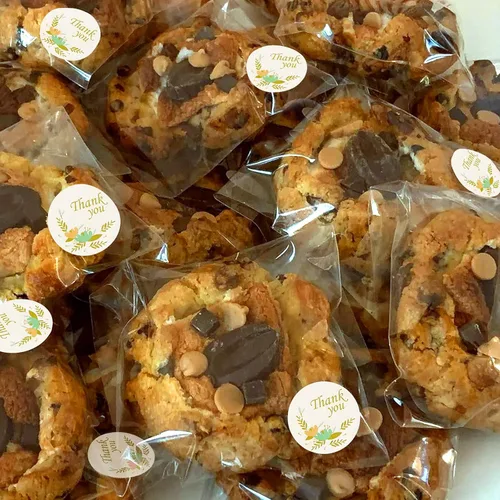 Vista 7 de 400 piezas de bolsas de celofán, bolsas para galletas de 3x5" 2.8 mils para empaque, pequeñas bolsas de celofán autoadhesivas, bolsas de celofán