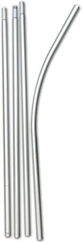 Vista 4 de Swooper - Kit de bandera de plumas, 15 pies a cuadros en blanco y negro, incluye punta de tierra y poste, línea EZ