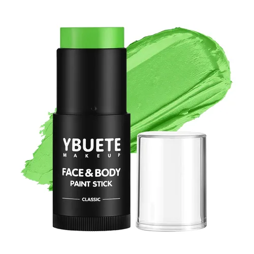 Vista 15 de YBUETE Palo de pintura a base de agua blanca para Halloween SFX Maquillaje Blanco