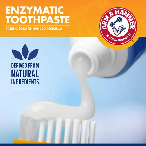 Vista 2 de Pasta dental para perros, sabor carne de res Arm & Hammer Advanced Care Enzymatic