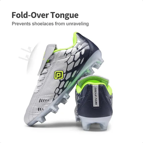 Vista 4 de DREAM PAIRS Zapatos de fútbol para niños y niñas (bebéniño pequeñoniño grande)