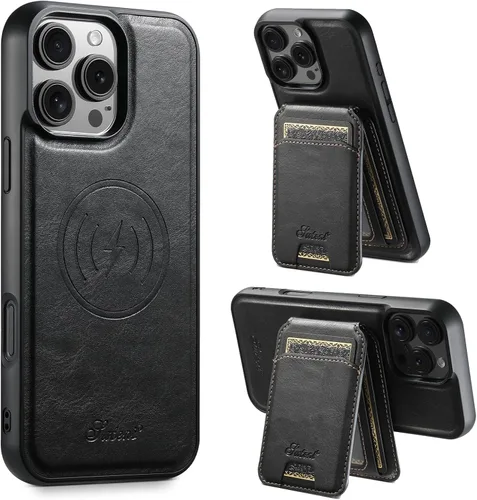 Vista 43 de PASNEW Funda para Pixel 9 Pro XL, Cartera de Cuero Premium con Soporte para Tarjetas [3 Tarjetas] con Soporte Plegable y Cubierta Magnética